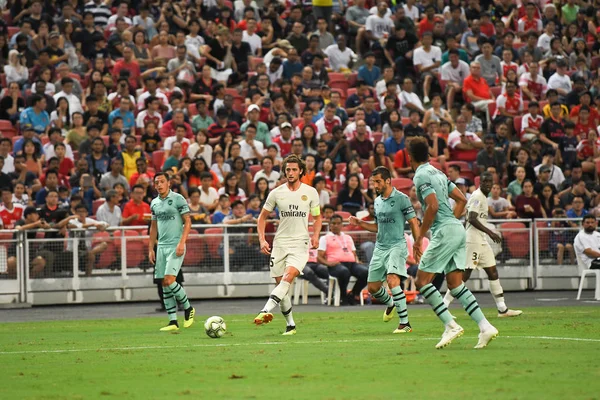 Kallang Singapore 28Jul2018 Adrien Rabiot Jogador Psg Ação Durante Icc2018 — Fotografia de Stock