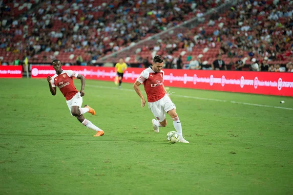 Kallang Singapur 26Juli2018 Lucas Perez Spieler Von Arsenal Aktion Vor — Stockfoto