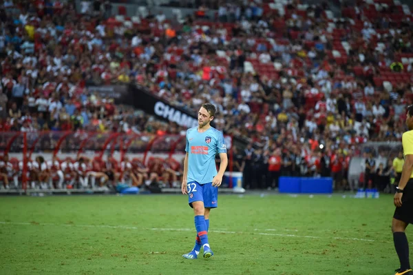 Kallang Singapore 26July 2018 Borja Garces Player Atletico Madrid Action — 图库照片