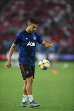 Kallang-Singapur-20jul2019: Diogo dalot #20 Manchester oyuncusu
