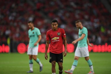 Kallang-Singapur-20jul2019: Jesse Lingard #14 manchest oyuncusu