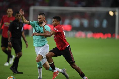 Kallang-Singapur-20jul2019: Jesse Lingard #14 manchest oyuncusu
