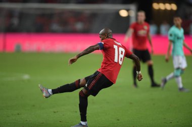 Kallang-Singapur-20jul2019: Ashley genç #18 Mancheste oyuncusu