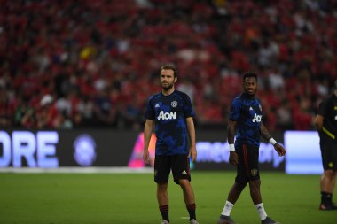 Kallang-Singapur-20jul2019: Juan Mata #8 oyuncu Manchester un