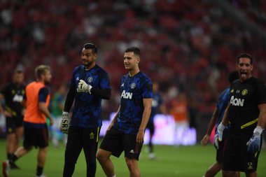 Kallang-Singapur-20jul2019: Diogo dalot #20 Manchester oyuncusu