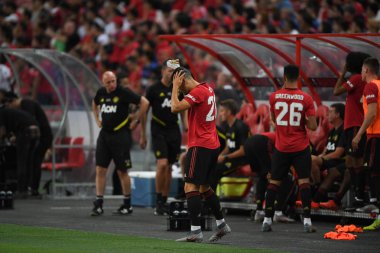Kallang-Singapur-20jul2019: Diogo dalot #20 Manchester oyuncusu