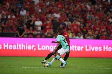 Kallang-Singapur-20jul2019: Paul Pogba #6 Manchester u oyuncusu