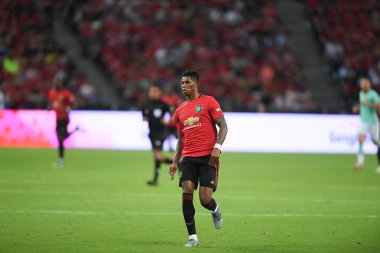Kallang-Singapur-20jul2019: Marcus Rashford #10 Manche oyuncusu