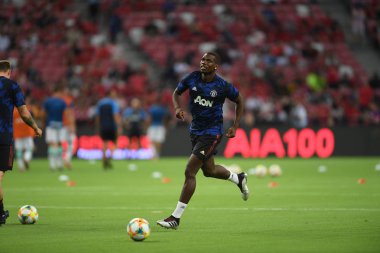 Kallang-Singapur-20jul2019: Paul Pogba #6 Manchester u oyuncusu