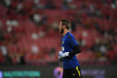 Kallang-Singapur-20jul2019: David de GEA #1 Manchester oyuncusu