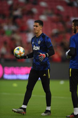 Kallang-Singapur-20jul2019: Joel Pereira #40 Mancheste oyuncusu
