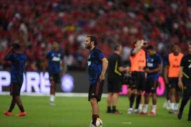 Kallang-Singapur-20jul2019: Manchester United oyuncusu Actio 'da