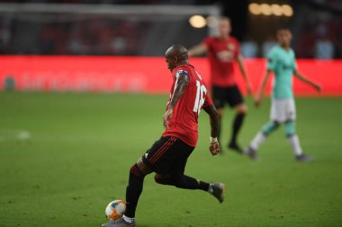 Kallang-Singapur-20jul2019: Ashley genç #18 Mancheste oyuncusu