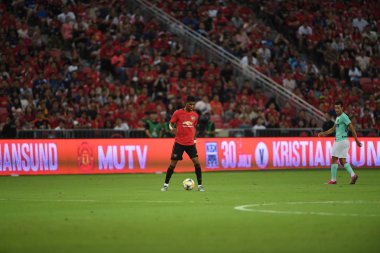 Kallang-Singapur-20jul2019: Marcus Rashford #10 Manche oyuncusu