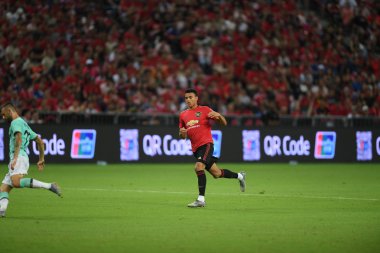 Kallang-Singapur-20jul2019: Mason Greenwood #26 Manche oyuncusu
