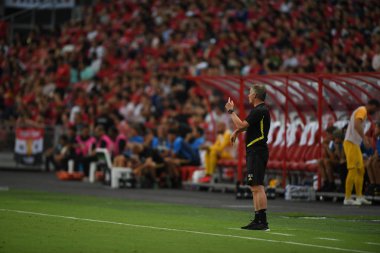 Kallang-Singapur-20jul2019: Manchester OLE Gunnar Solskjaer müdürü