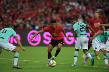Kallang-Singapur-20jul2019: Mason Greenwood #26 Manche oyuncusu