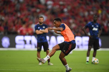 Kallang-Singapur-20jul2019: Anthony Martial #11 Manche oyuncusu