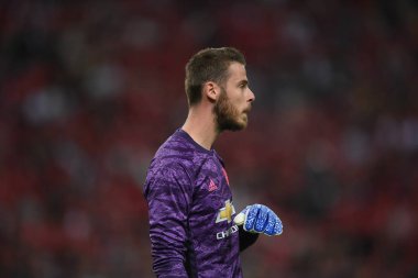 Kallang-Singapur-20jul2019: David de GEA #1 Manchester oyuncusu