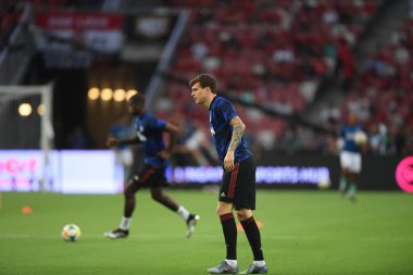 Kallang-Singapur-20jul2019: Manchester United oyuncusu Actio 'da