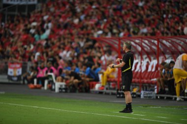 Kallang-Singapur-20jul2019: Manchester OLE Gunnar Solskjaer müdürü