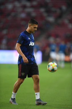 Kallang-Singapur-20jul2019: Diogo dalot #20 Manchester oyuncusu