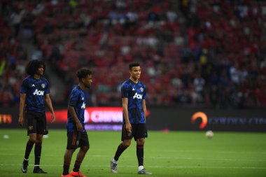 Kallang-Singapur-20jul2019: Mason Greenwood #26 Manche oyuncusu