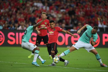 Kallang-Singapur-20jul2019: Mason Greenwood #26 Manche oyuncusu