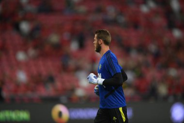 Kallang-Singapur-20jul2019: David de GEA #1 Manchester oyuncusu
