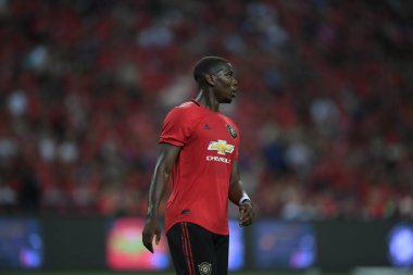 Kallang-Singapur-20jul2019: Paul Pogba #6 Manchester u oyuncusu