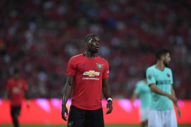 Kallang-Singapur-20jul2019: Paul Pogba #6 Manchester u oyuncusu