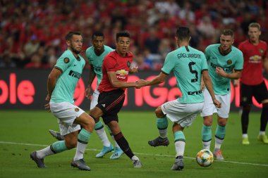 Kallang-Singapur-20jul2019: Mason Greenwood #26 Manche oyuncusu