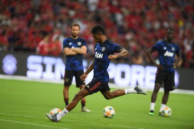 Kallang-Singapur-20jul2019: Marcus Rashford #10 Manche oyuncusu
