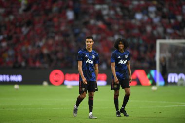 Kallang-Singapur-20jul2019: Mason Greenwood #26 Manche oyuncusu