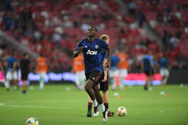 Kallang-Singapur-20jul2019: Paul Pogba #6 Manchester u oyuncusu