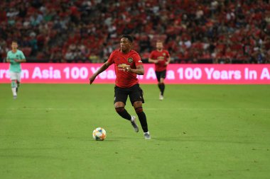 Kallang-Singapur-20jul2019: Anthony Martial #11 Manche oyuncusu