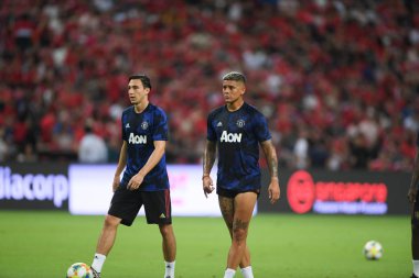 Kallang-Singapur-20jul2019: Marcos Rojo #16 Manchester oyuncusu