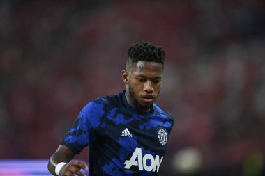 Kallang-Singapur-20jul2019: Fred #17 oyuncu Manchester United