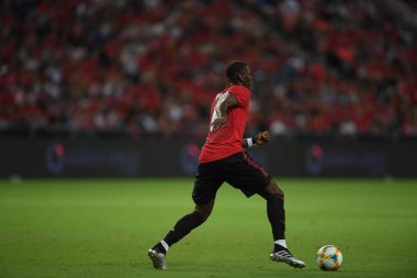 Kallang-Singapur-20jul2019: Paul Pogba #6 Manchester u oyuncusu