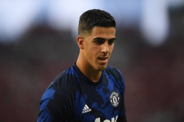 Kallang-Singapur-20jul2019: Joel Pereira #40 Mancheste oyuncusu