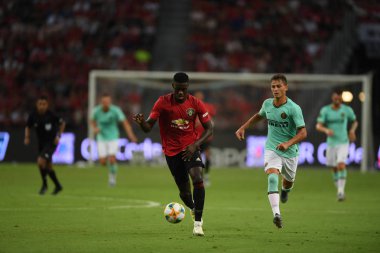 Kallang-Singapur-20jul2019: Axel tuanzebe #38 manchest oyuncusu