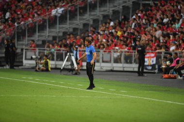 Kallang-Singapur-20jul2019: Antonio Conte Inter Milan müdürü
