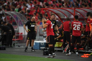 Kallang-Singapur-20jul2019: Diogo dalot #20 Manchester oyuncusu