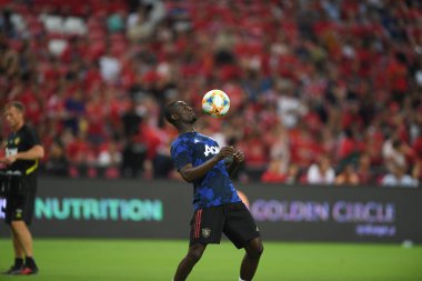 Kallang-Singapur-20jul2019: Eric Bailly # 3 Manchester u oyuncusu