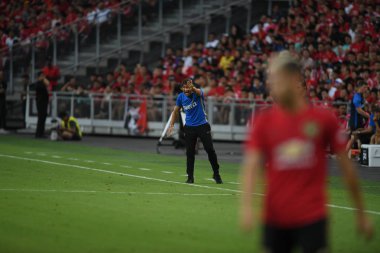 Kallang-Singapur-20jul2019: Antonio Conte Inter Milan müdürü
