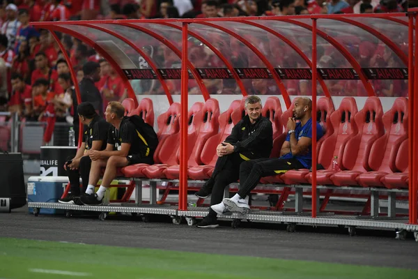 Kallang-Singapur-20jul2019: OLE Gunnar solskjaer Manager Manc — Stock fotografie