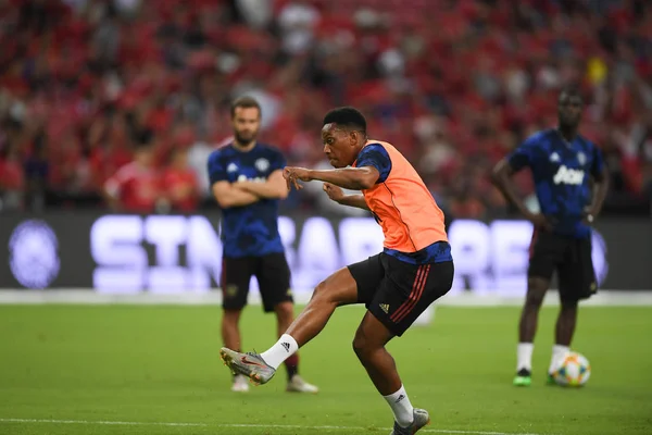 Kallang-Singapur-20jul2019: Anthony Martial #11 Manche oyuncusu