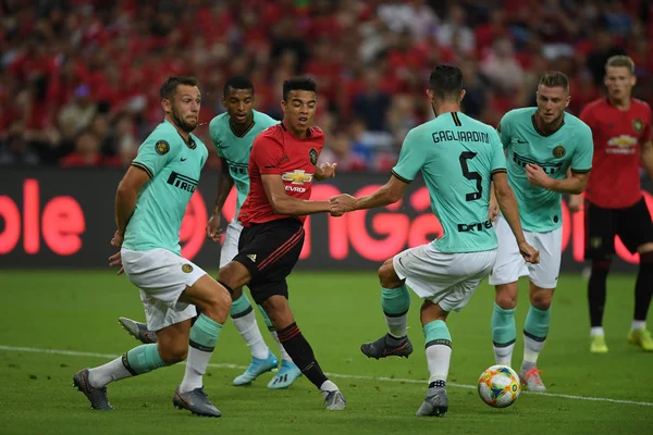 Kallang-Singapur-20jul2019: Mason Greenwood #26 Manche oyuncusu