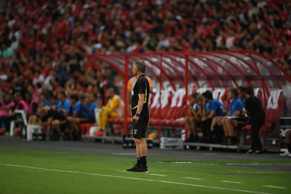 Kallang-singapore-20jul2019: Ole gunnar solskjaer manager of manc — стоковое фото