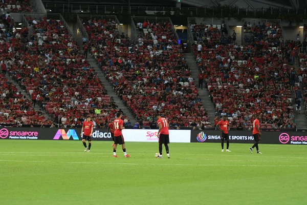 Kallang-Singapur-20jul2019: Manchester United oyuncusu Actio 'da